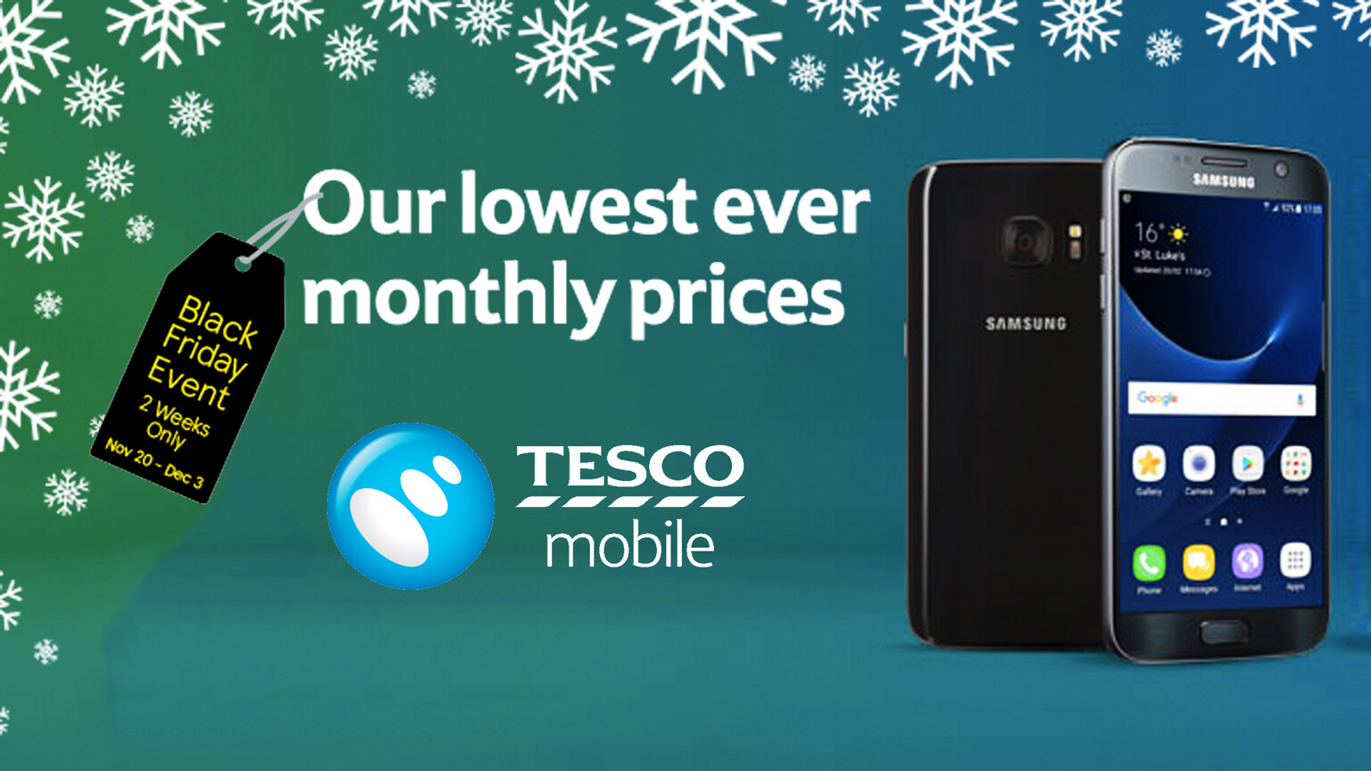 Best Black Friday smartphone deals from Tesco Mobile