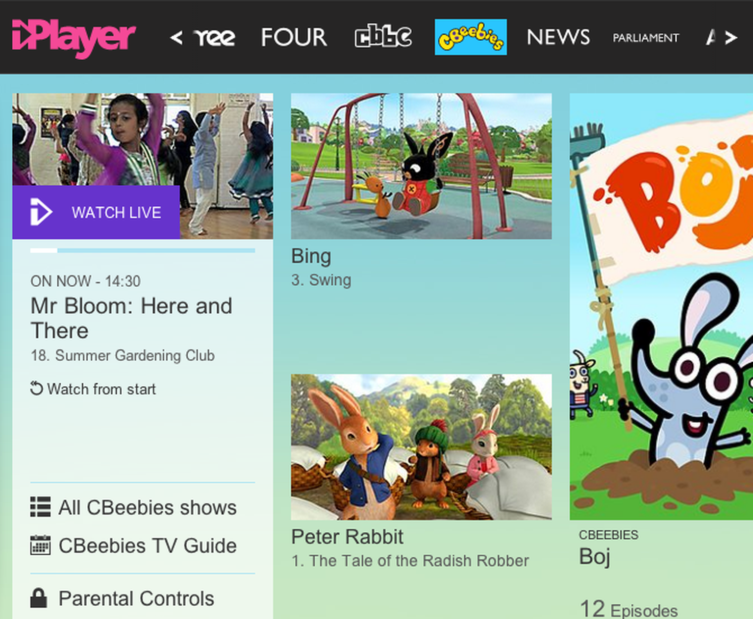 BBC iPlayer For Children gets a makeover