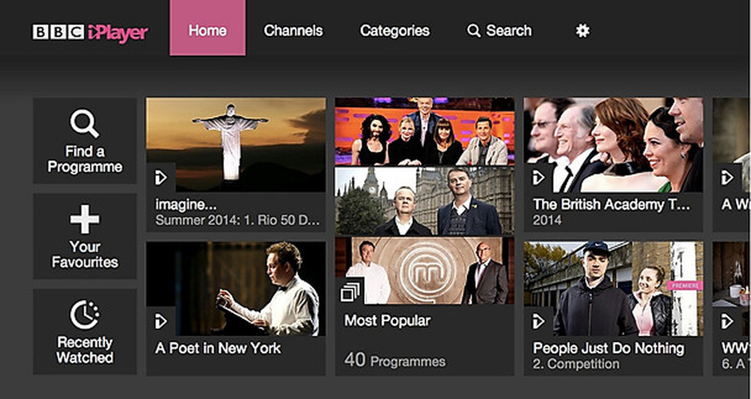 BBC's final release of new iPlayer for TV brings back some old favourites