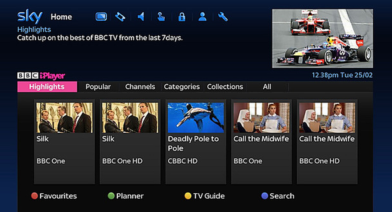 BBC iPlayer on Sky gets its first upgrade with Red Button launcher