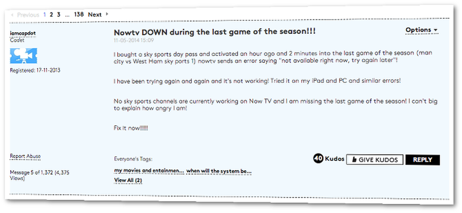 Manchester City’s Premiership win weekend hands another fail to Sky Go and Now TV