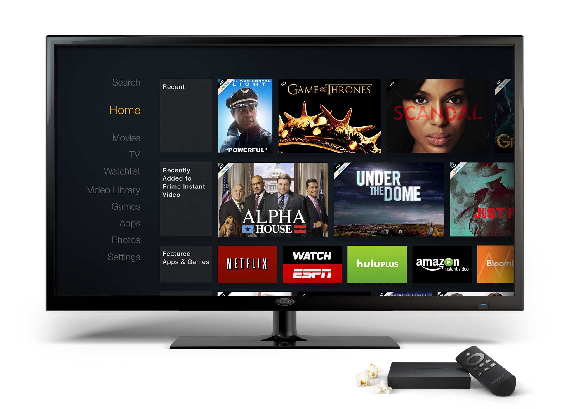 Amazon’s Fire TV: Game on for Chromecast, Apple TV and Roku