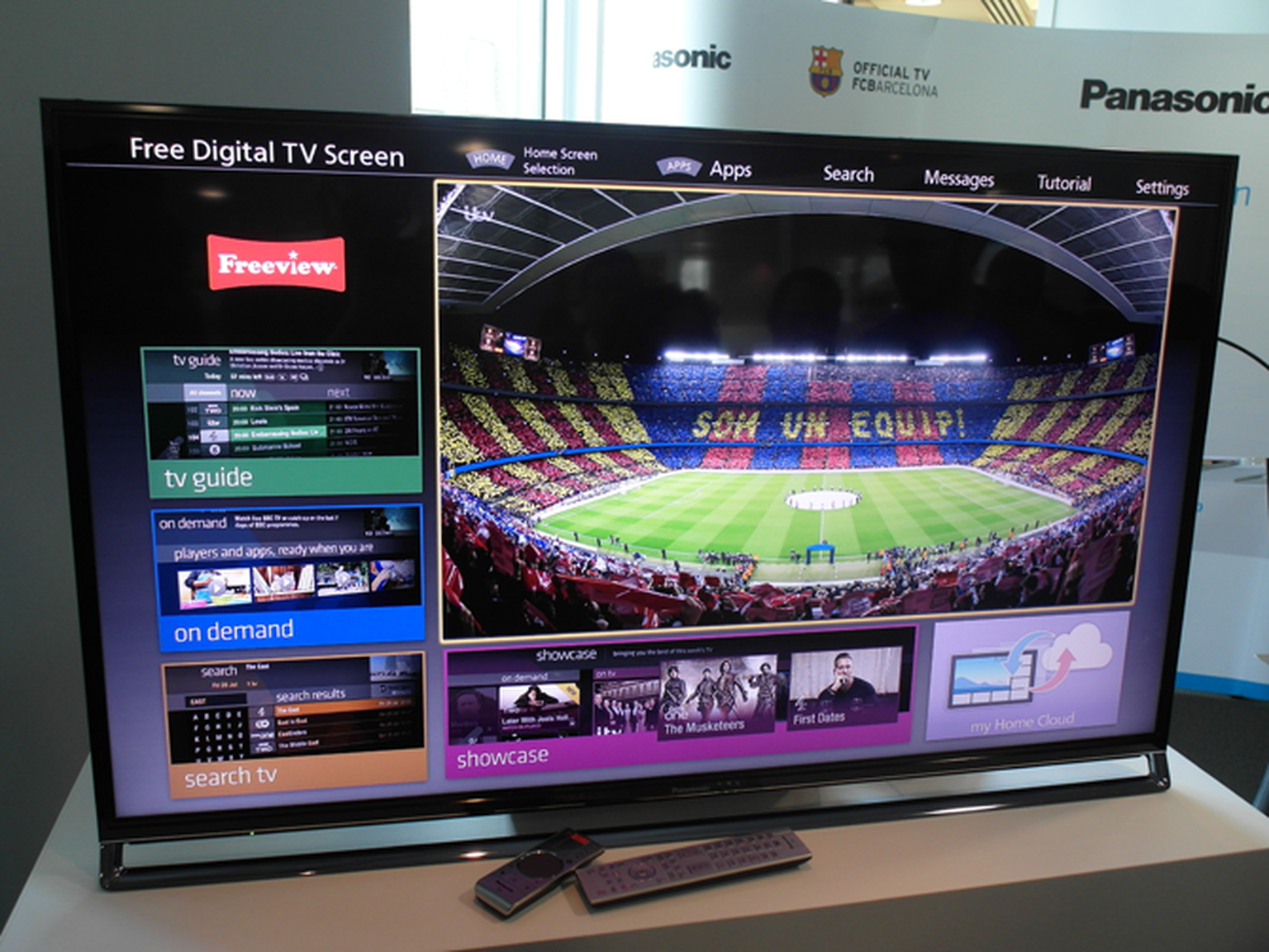 VIDEO: Watch out YouView - Panasonic mixes Freeview, Freesat and Freetime catch-up in AX802 4K smart TV