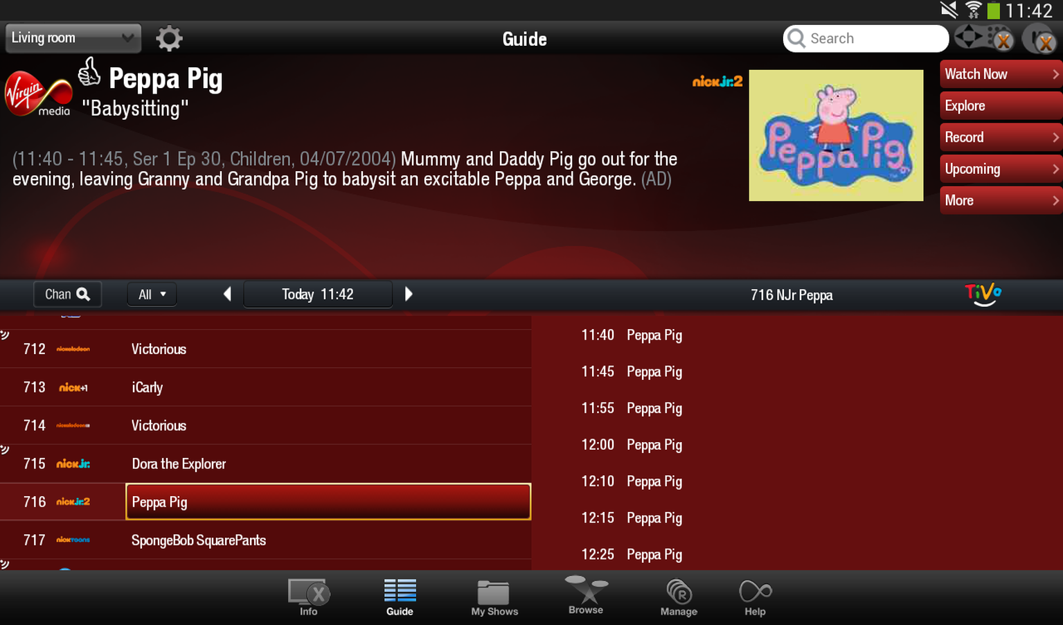 Virgin TV Anywhere breaks out Android 4.4 KitKat update