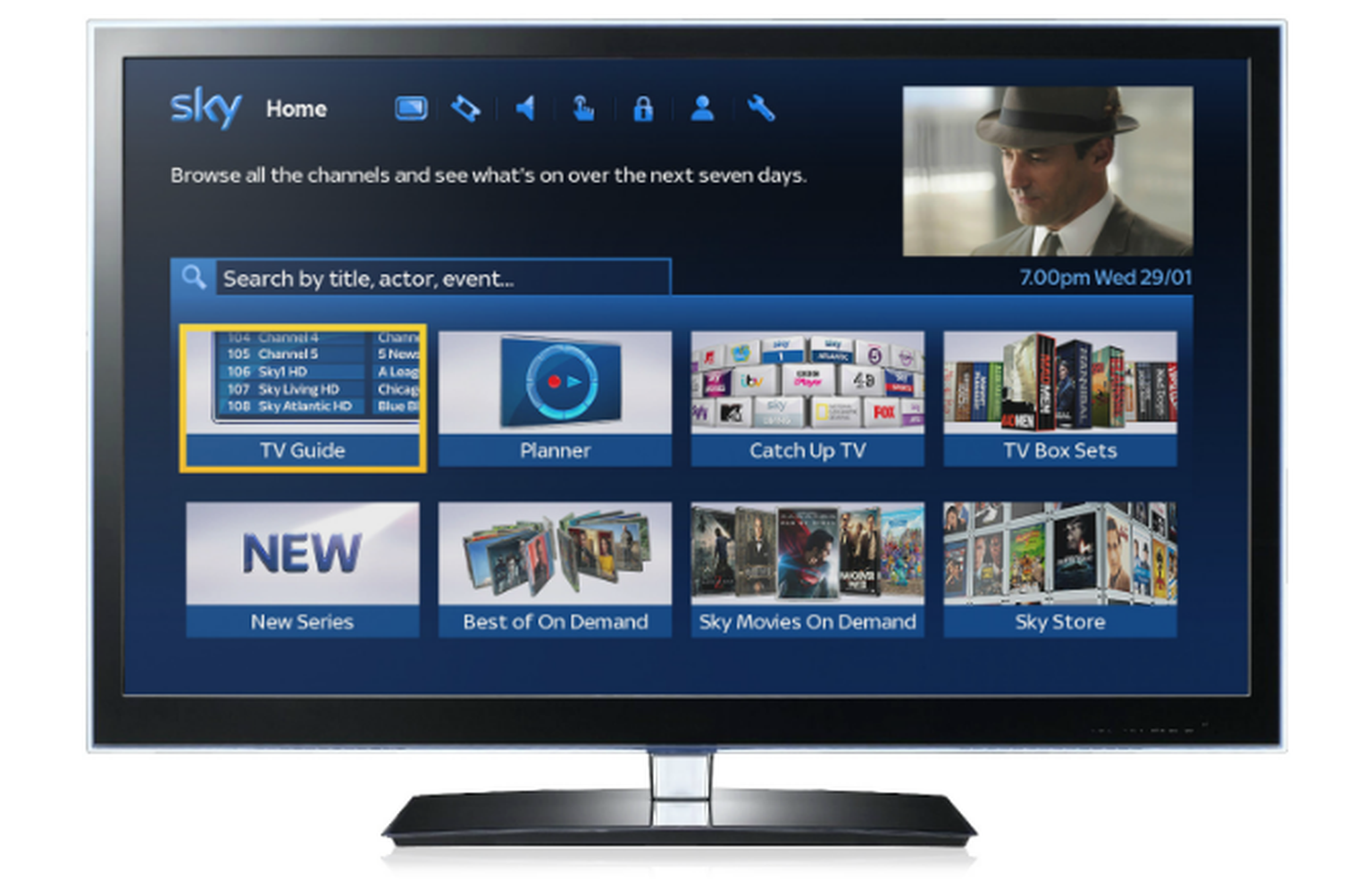 Sky+HD new TV guide update to put On Demand up front