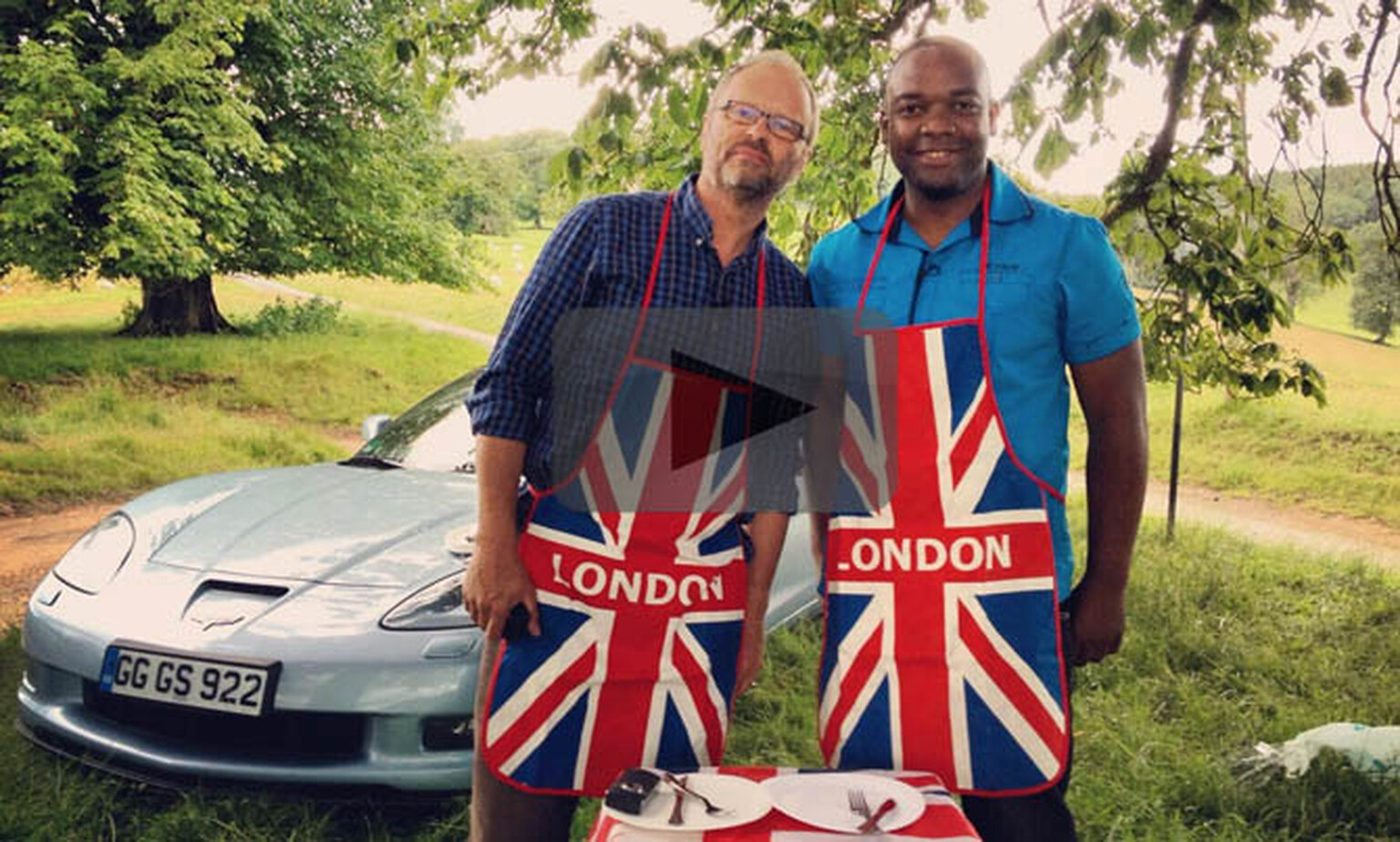 Cooking with a Corvette engine: Robert Llewellyn's V8 car-b-que