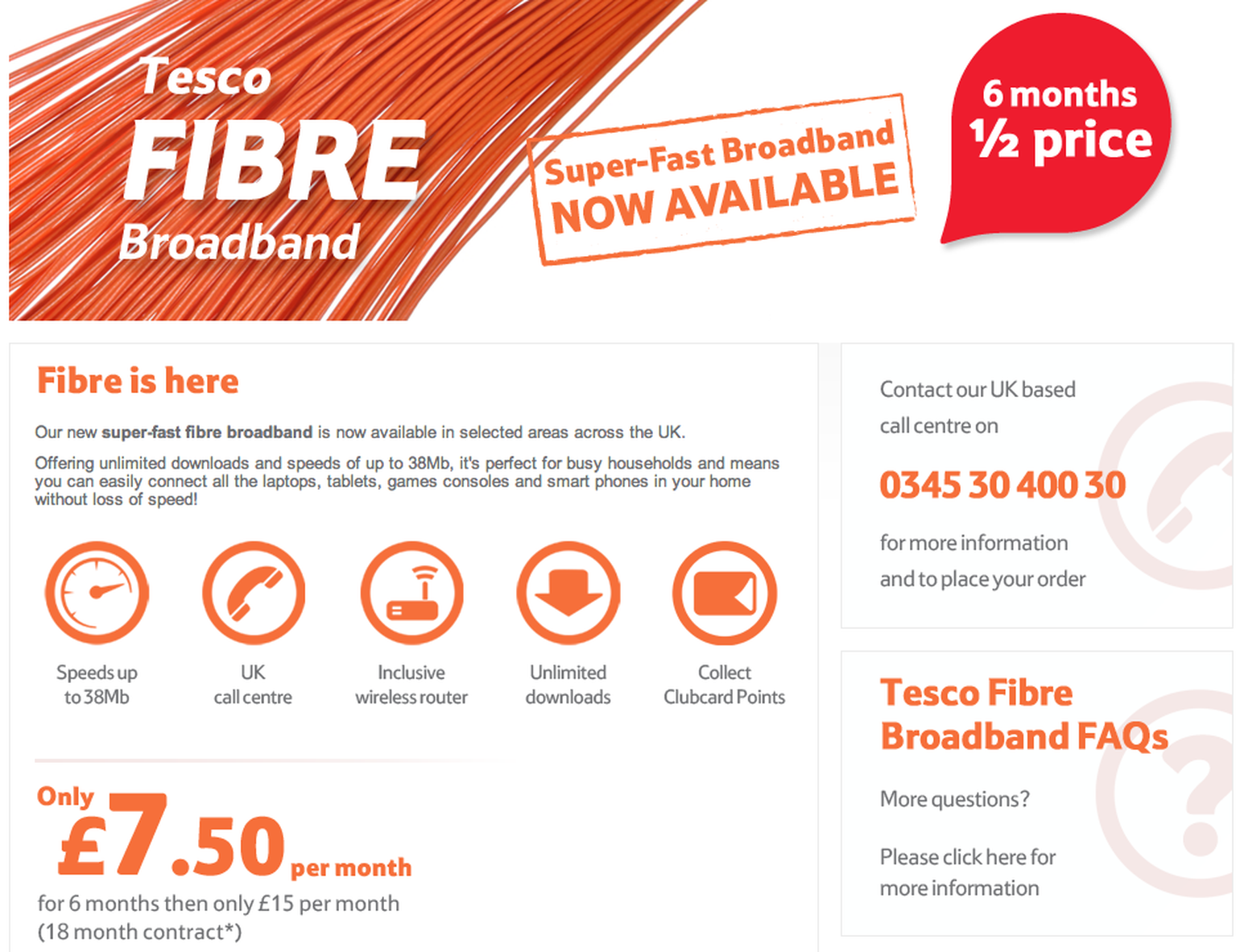 Tesco could be lining up a fibre broadband package