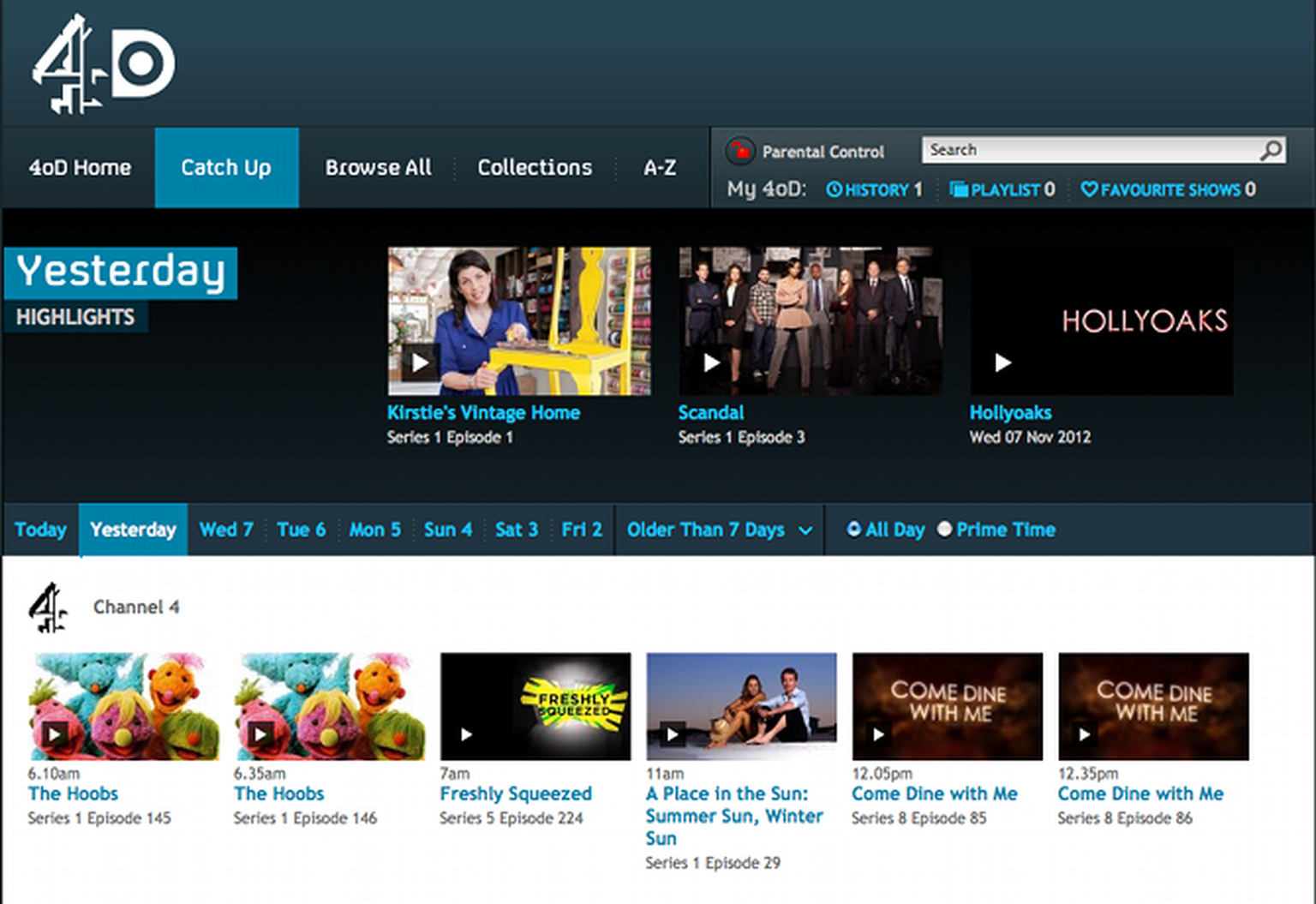 Channel 4 pulls full shows off YouTube