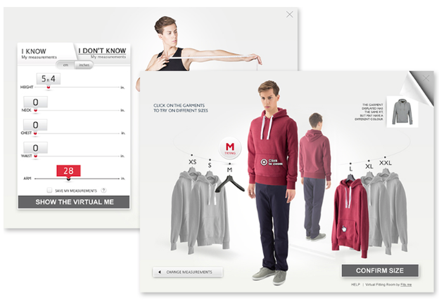 The rise of the virtual fitting room: does my bum look big on this screen?