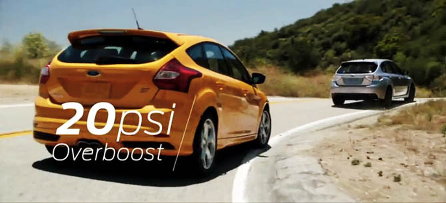 Ford Focus ST takes on all comers in video