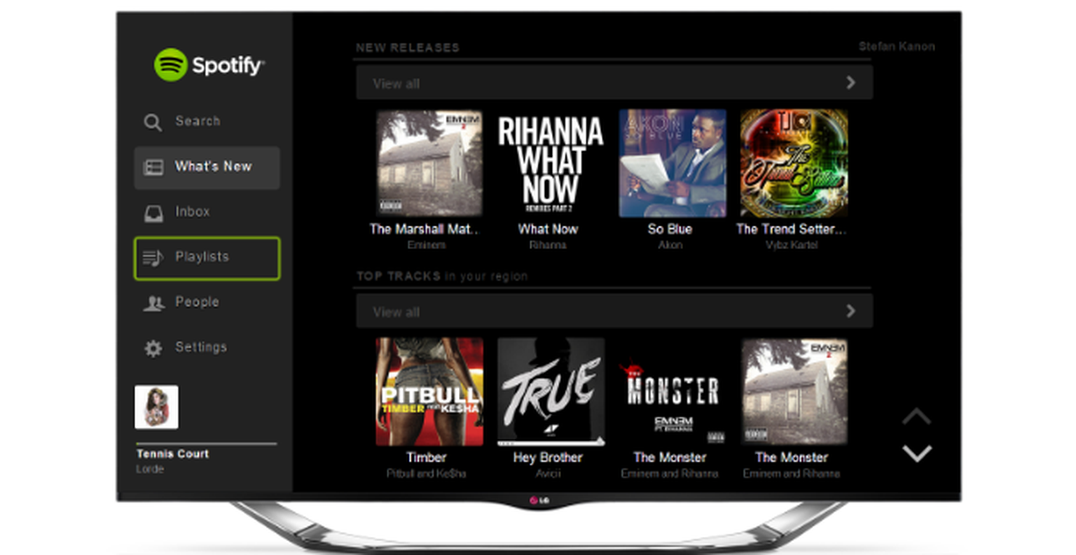 Spotify bringing Led Zeppelin to 2013 LG Smart TVs