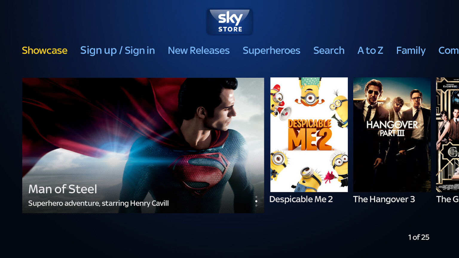 Sky launching Sky Movies rental service for non subscribers