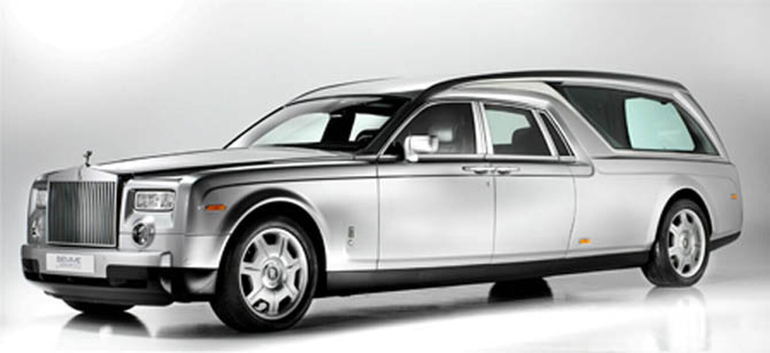 Rolls-Royce B12 hearse ensures you go out in style