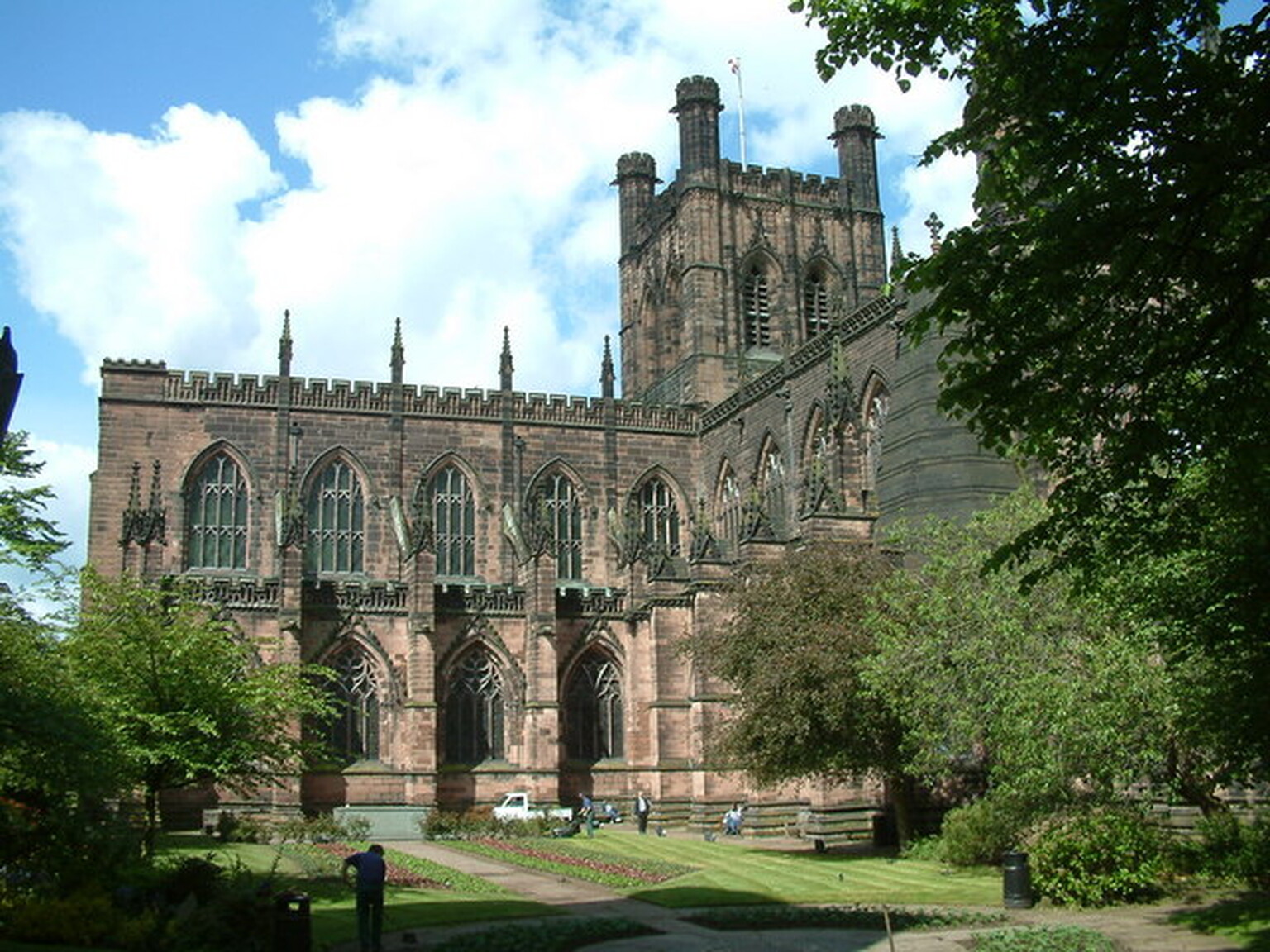 Free Pornhub clips delivered by Chester Cathedral’s WiFi