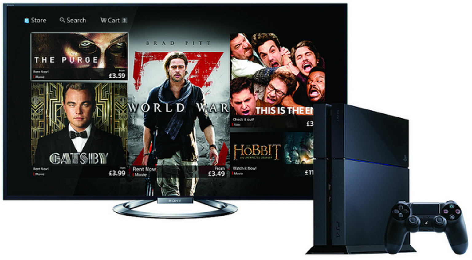 BBC iPlayer, Netflix, Lovefilm Instant free to watch on Sony PlayStation 4 from launch