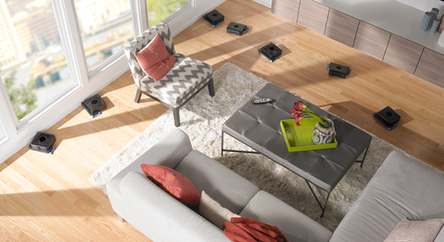 Robot vacuum transforms into mopping machine