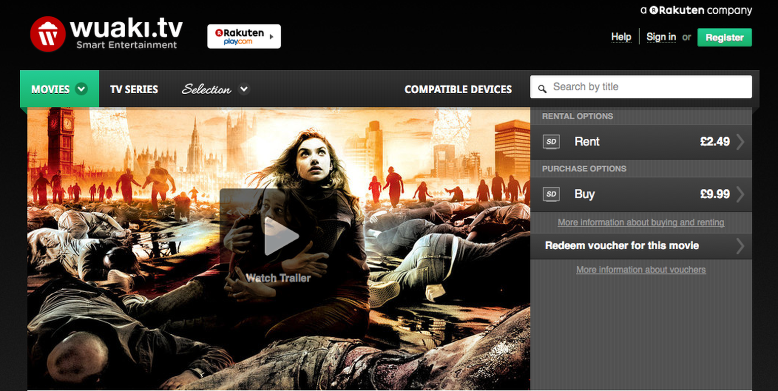 Panasonic Smart Viera TVs get Wuaki on-demand movies