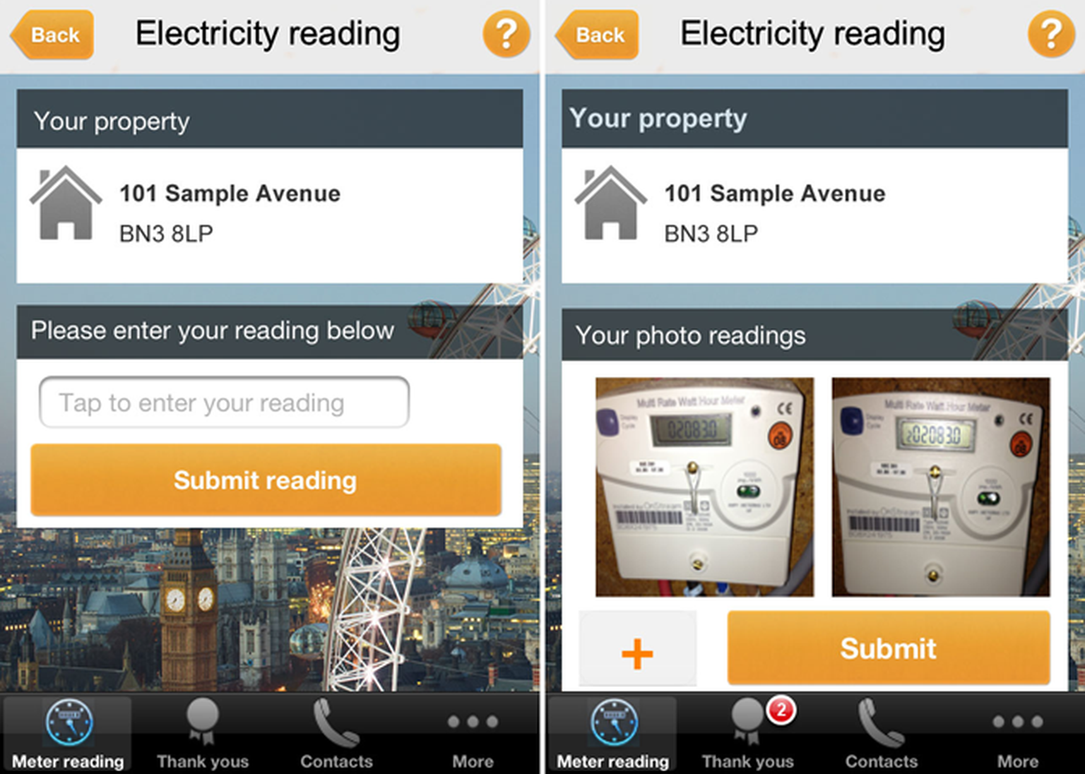 EDF Energy iPhone app lets you snap your meter readings