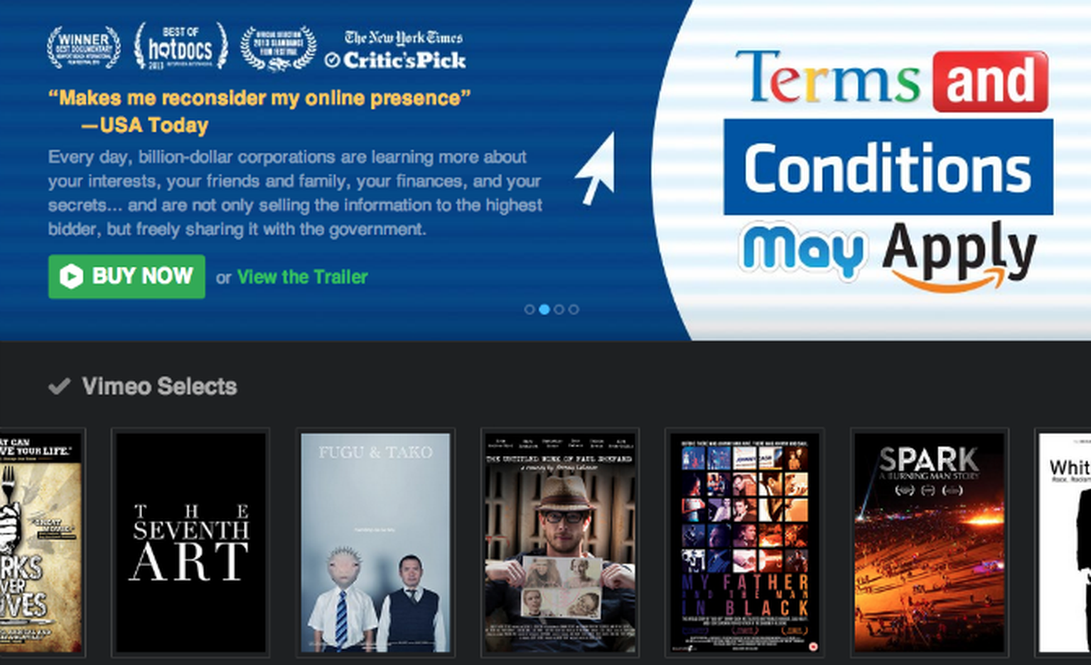 Vimeo launches unlimited HD streaming on Smart TVs and mobile