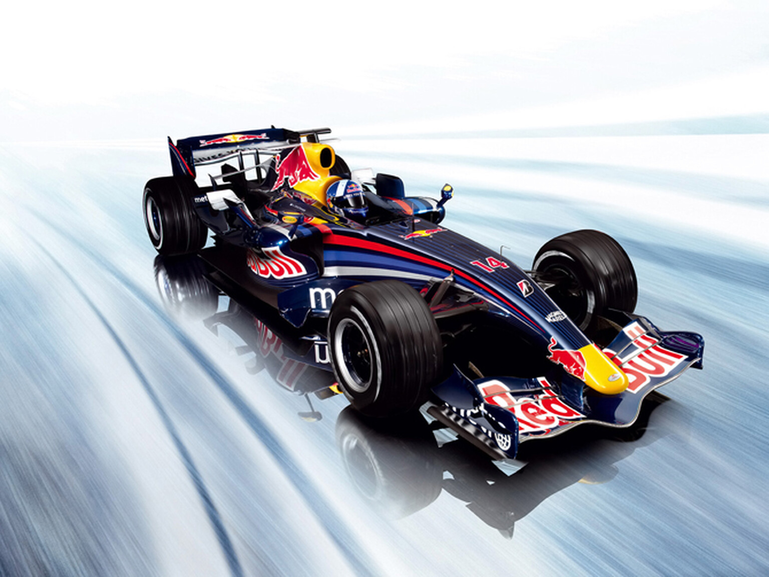 Red Bull F1 car plays US national anthem