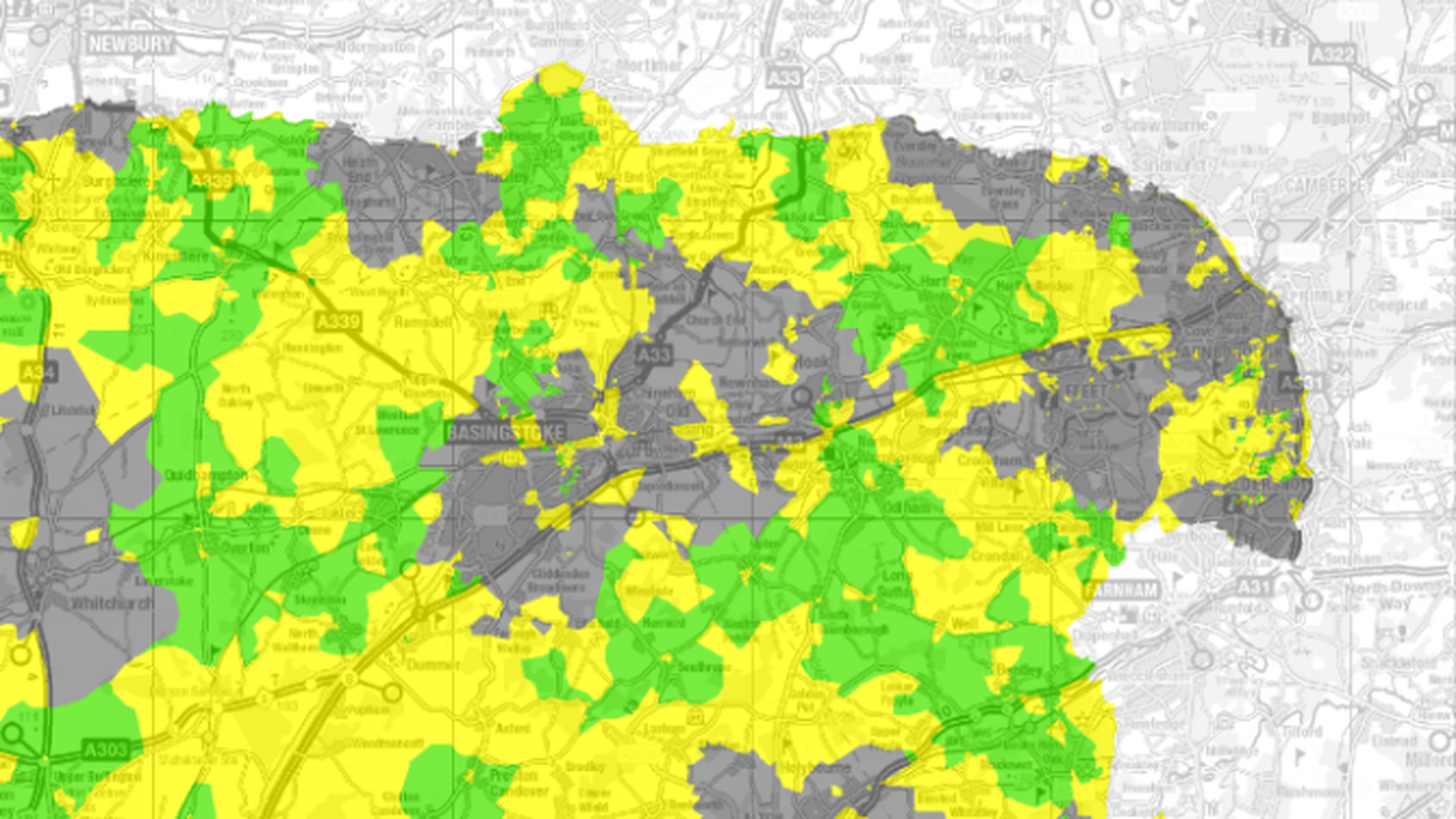 Hampshire publishes superfast broadband rollout map