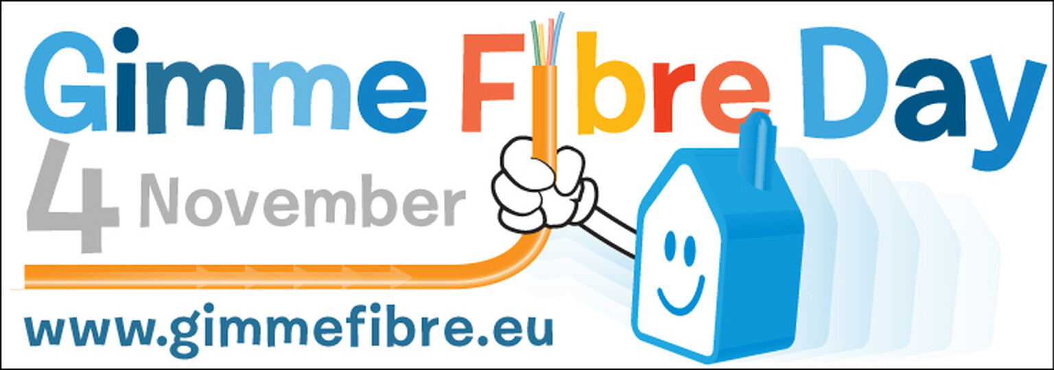 Gimme Fibre Day to celebrate fibre broadband on November 4