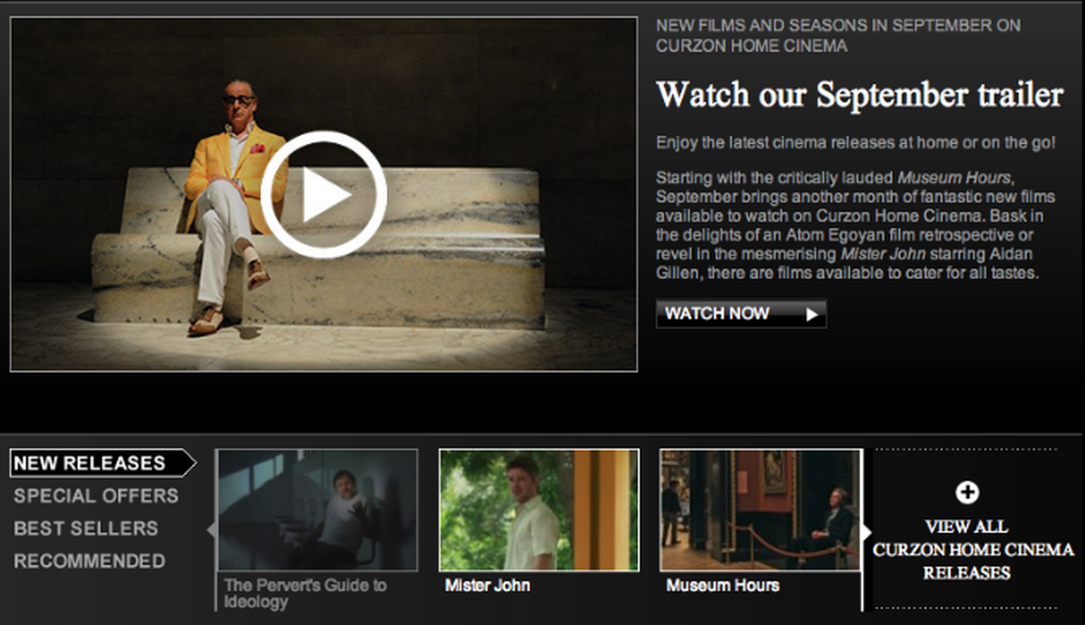 BT TV adds arthouse on demand with Curzon Home Cinema