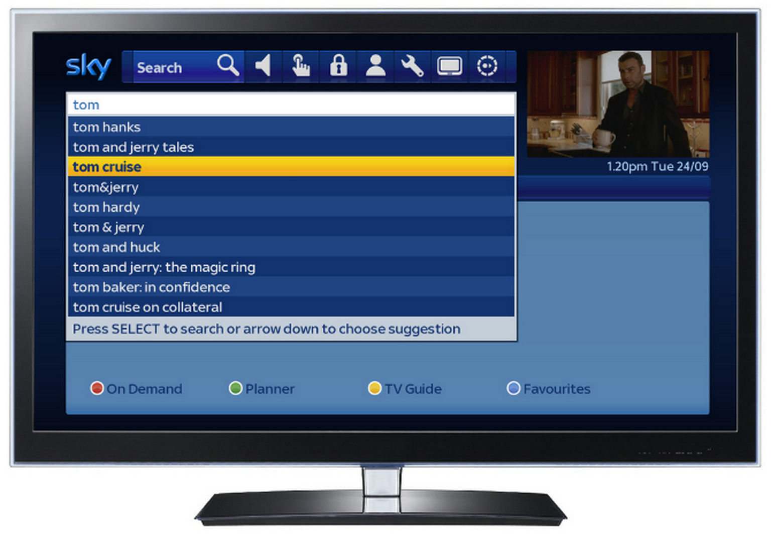 Sky+HD update will let you search by name, title and actor