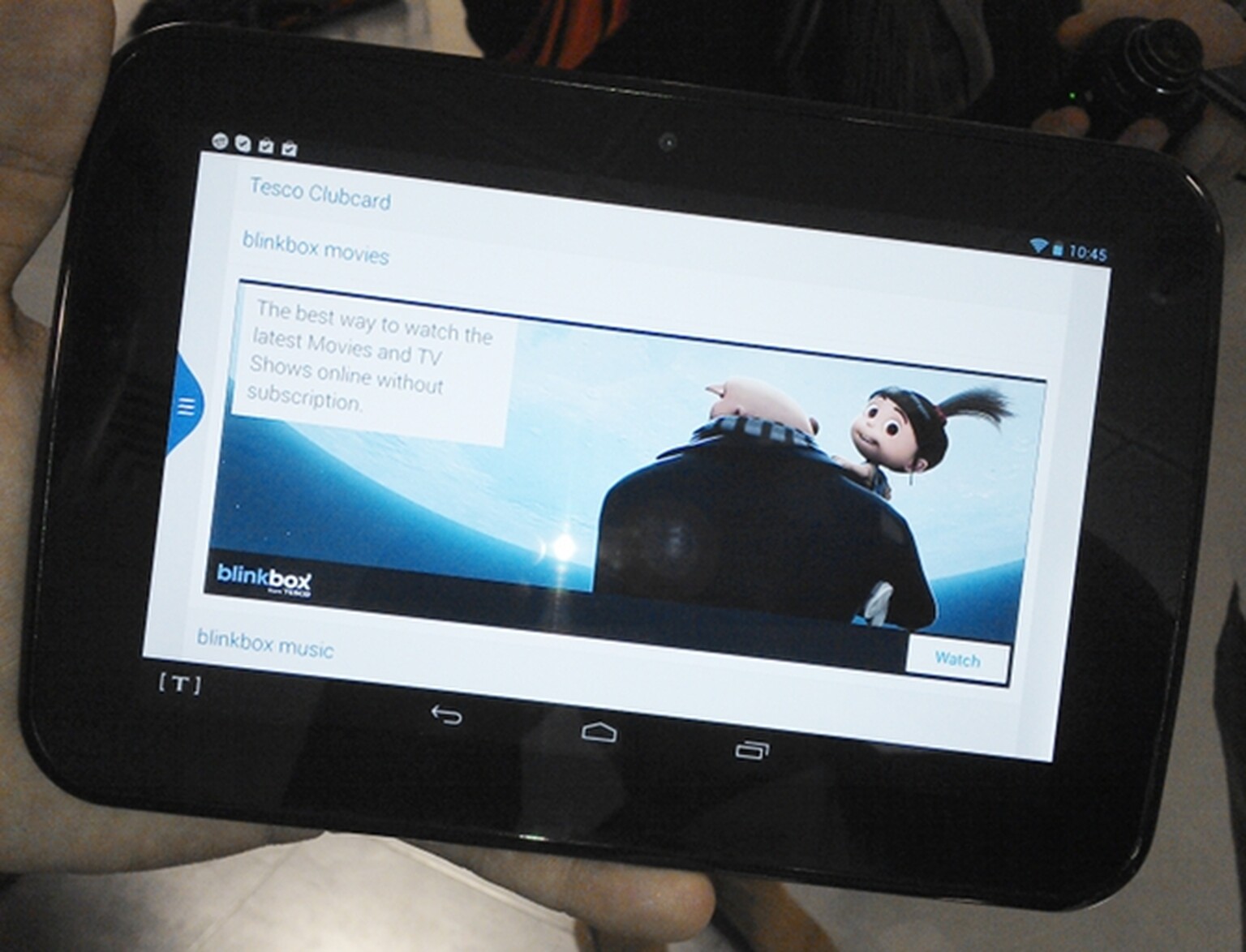 Blinkbox finds a new home on Tesco’s £60 Hudl tablet