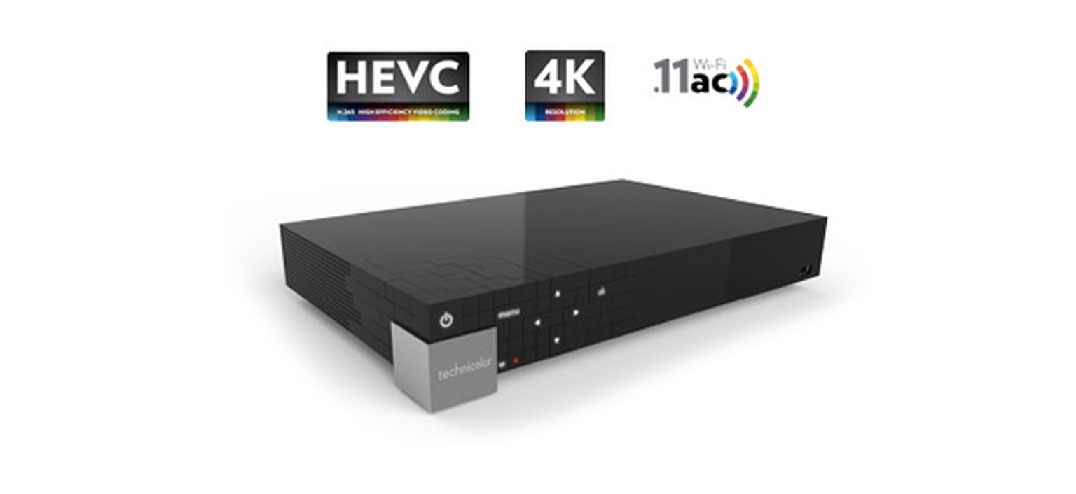 4K Technicolor set top box test drives Sky Ultra HD satellite feed