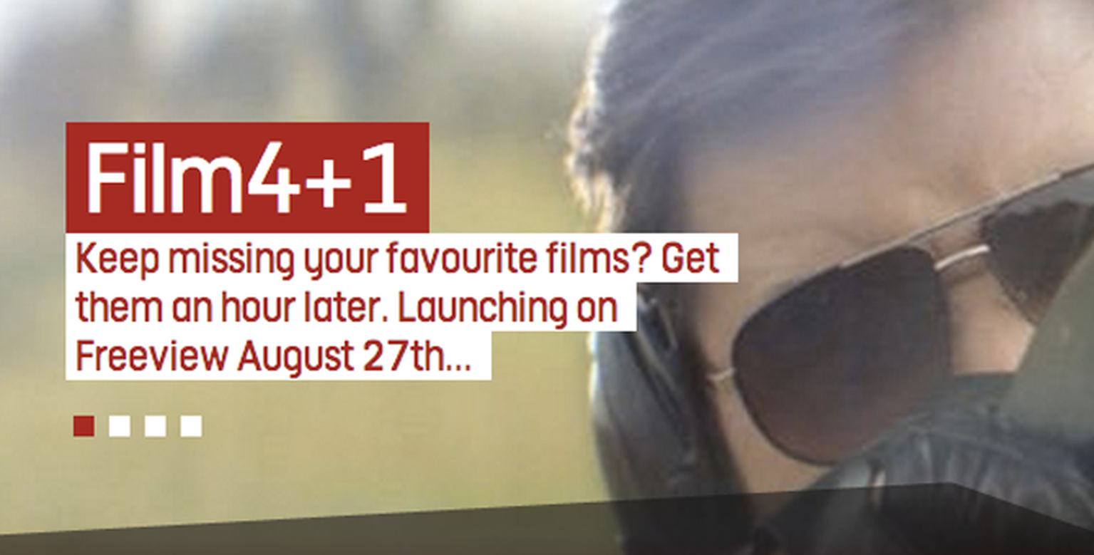 Film 4+1 launches on Freeview, YouView, TalkTalk TV and BT Vision