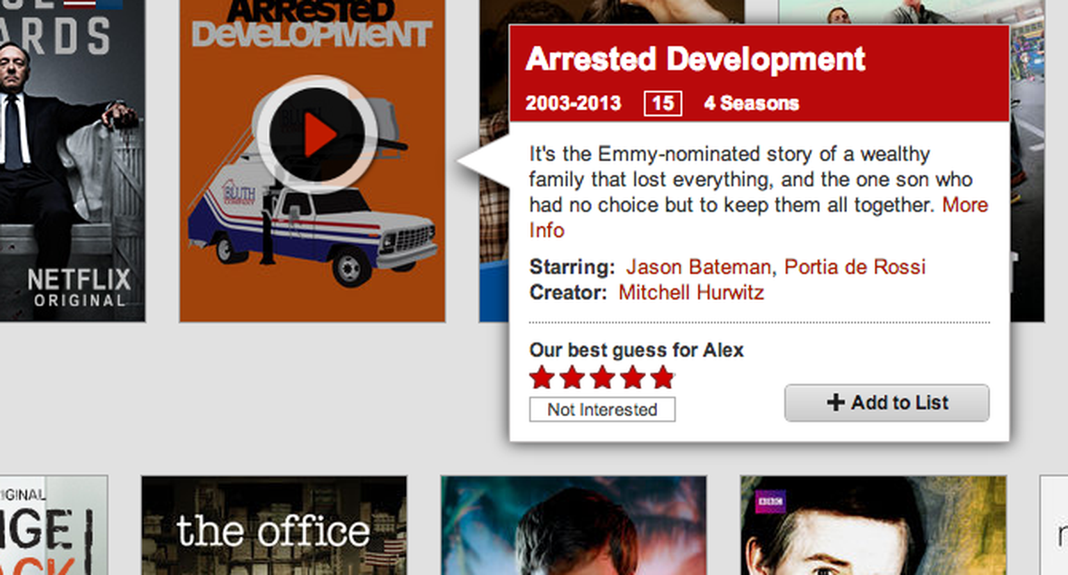 Netflix ‘My List’ adds wish lists that stay fresh