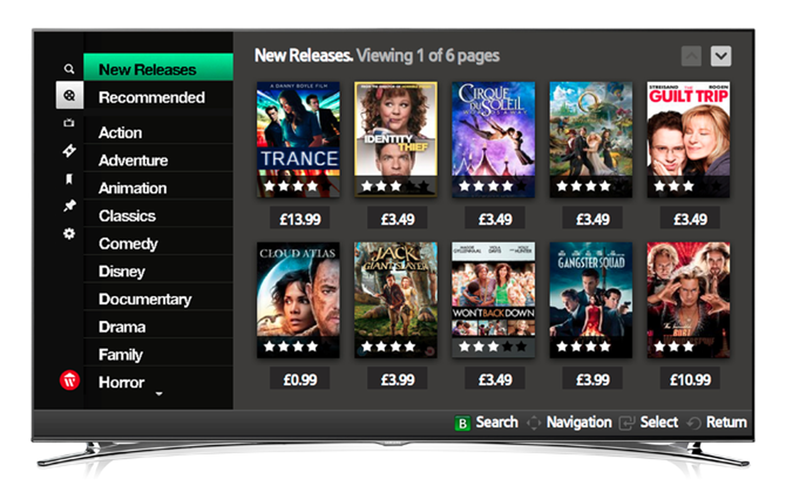 Wuaki.tv on-demand video lands on Samsung Smart TV