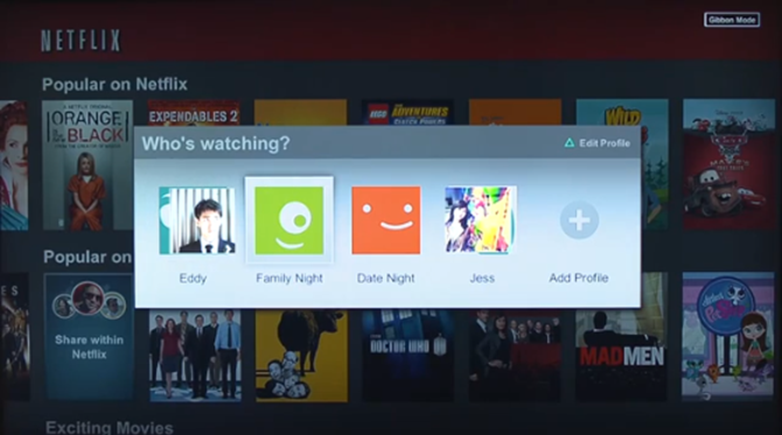 Netflix launches user Profiles for iOS, Xbox 360, PlayStation 3 and Apple TV