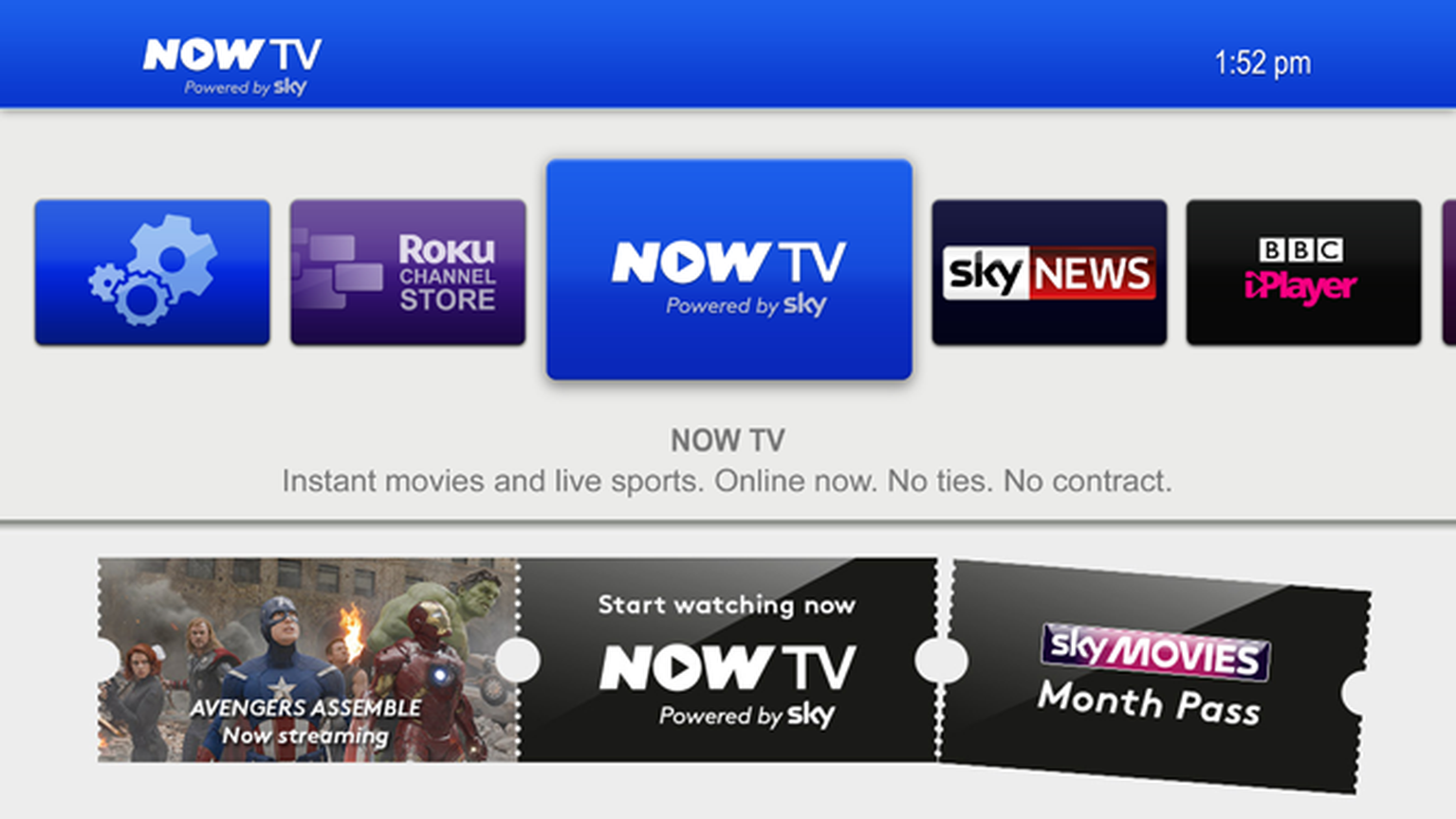 Now TV Box gives you Sky Sports and Movies without a Sky TV contract