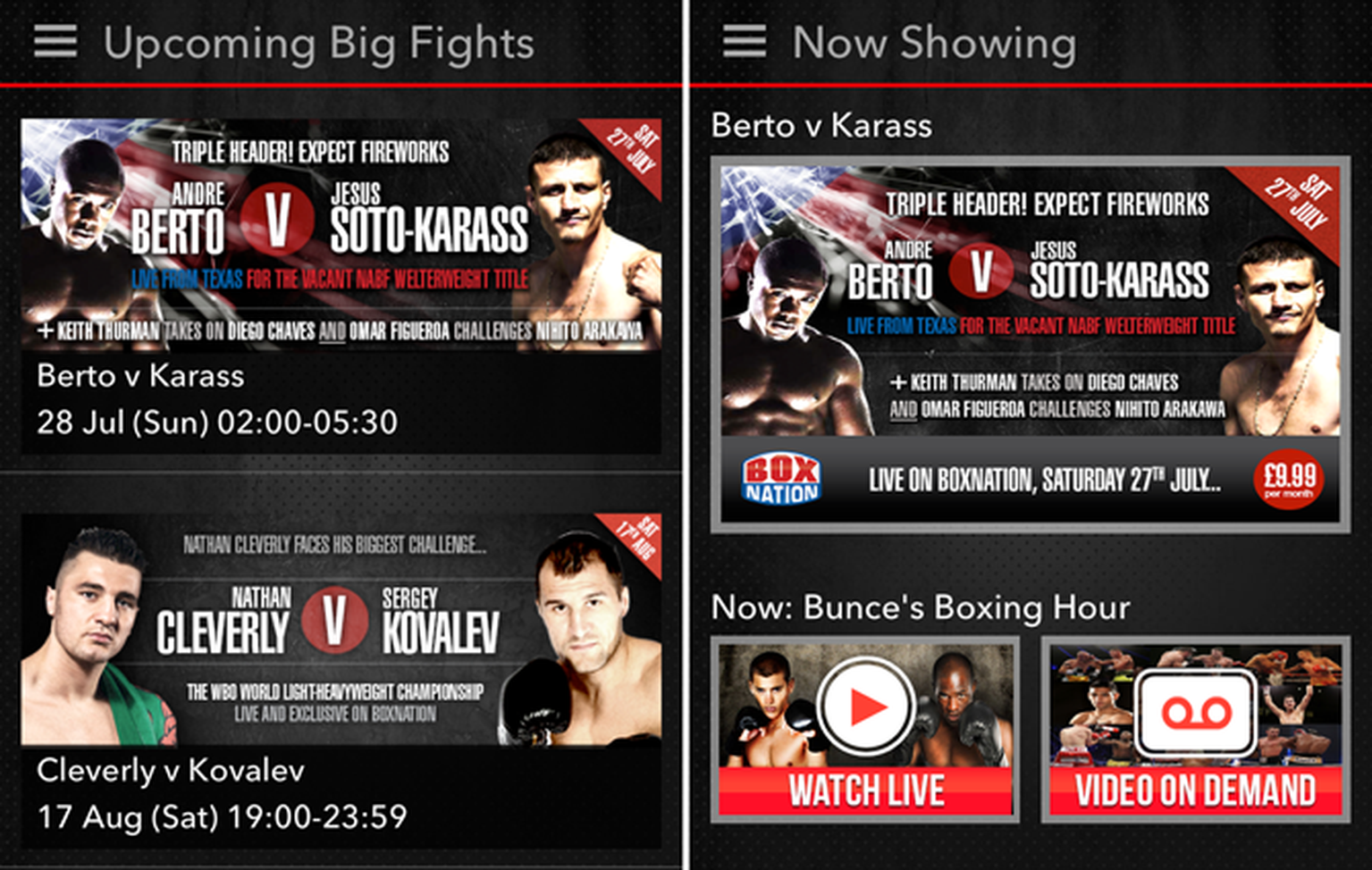 BoxNation streaming app launches on iOS and Android