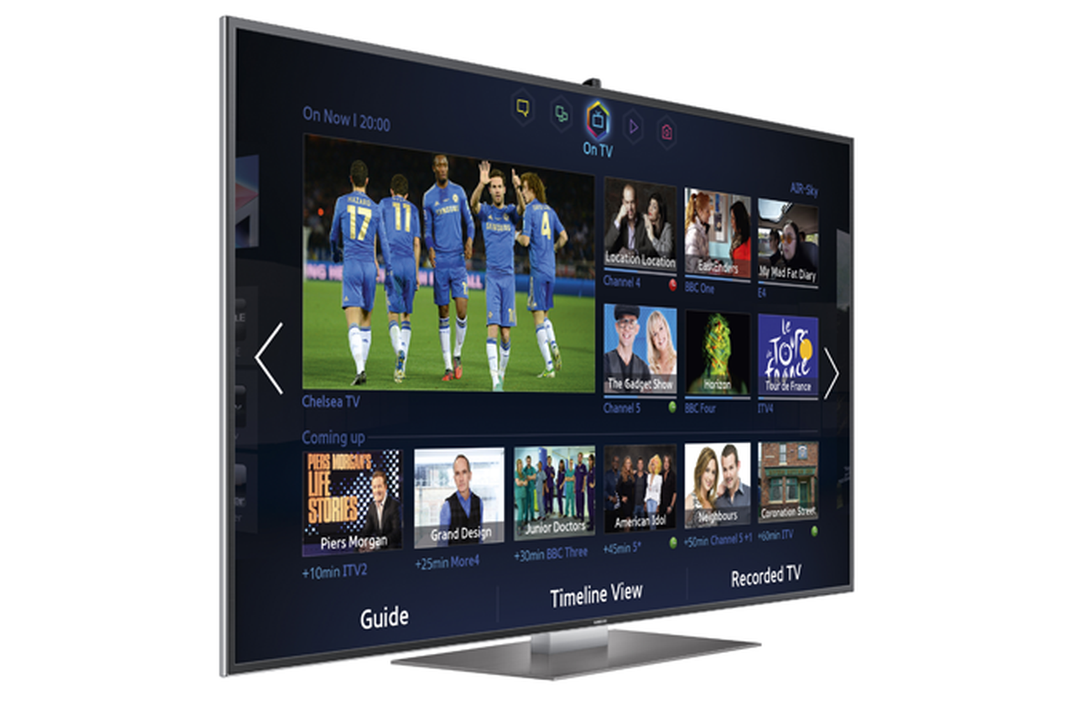 Samsung’s 4K Ultra HD TV for £4,000. Behold the 55-inch F9000