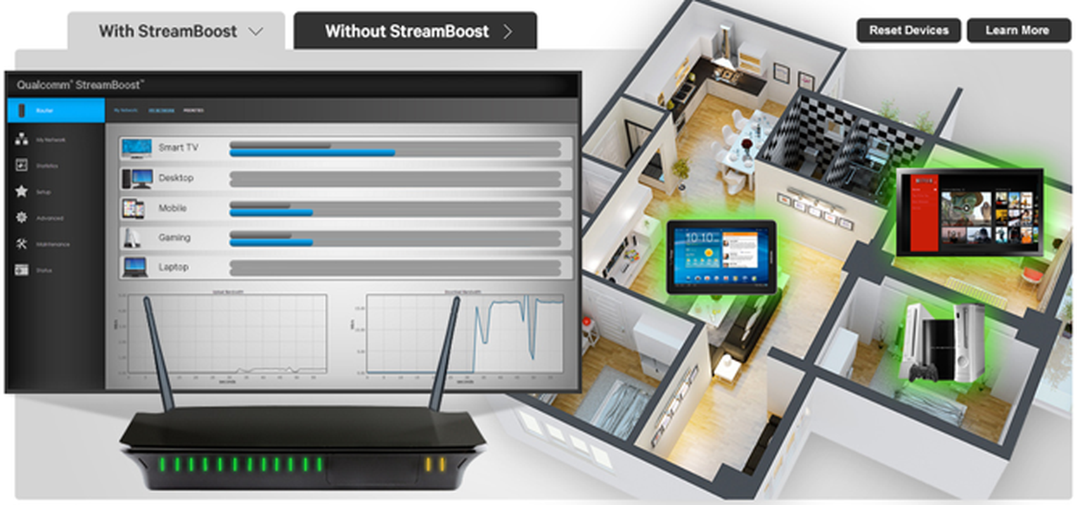 Skype and gaming in the fast lane by Qualcomm’s StreamBoost