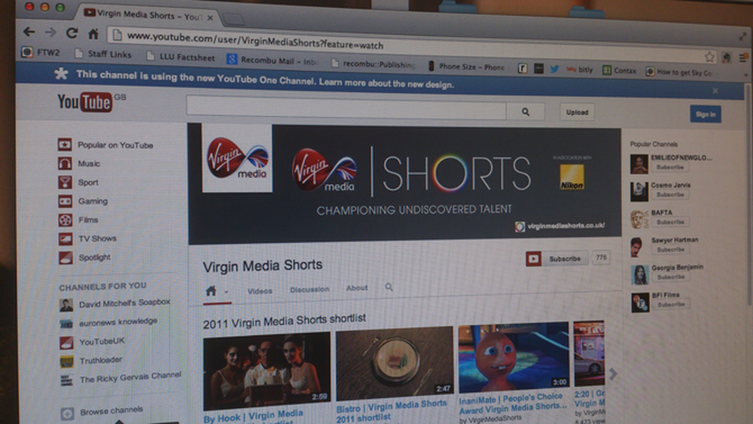 Virgin Media to launch YouTube channel aimed at kids