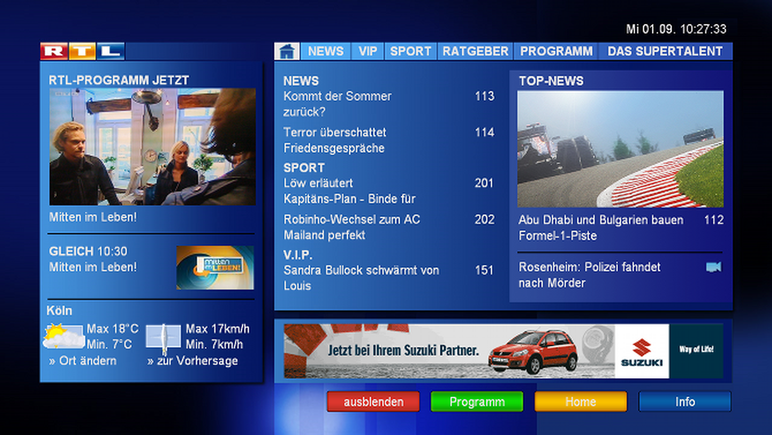 Samsung smart TV in spotlight for red light warning for red button security