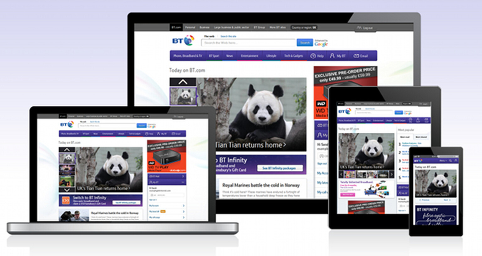 BT ditches Yahoo! Mail and for new BT.com with single account hub