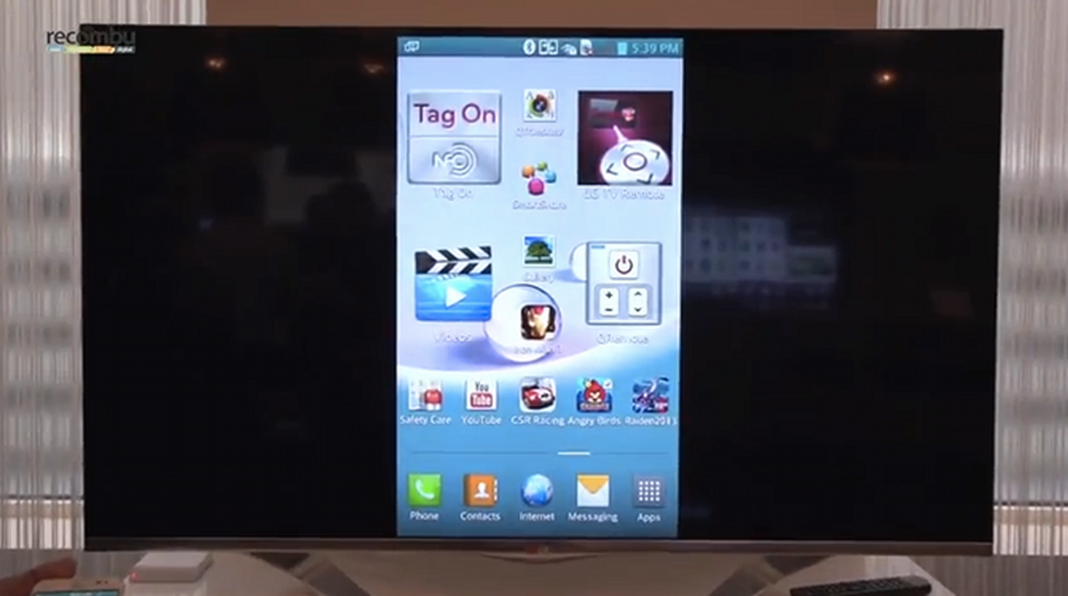 Video: LG demos NFC Tag On to pair the Optimus G Pro for Miracast and SmartShare