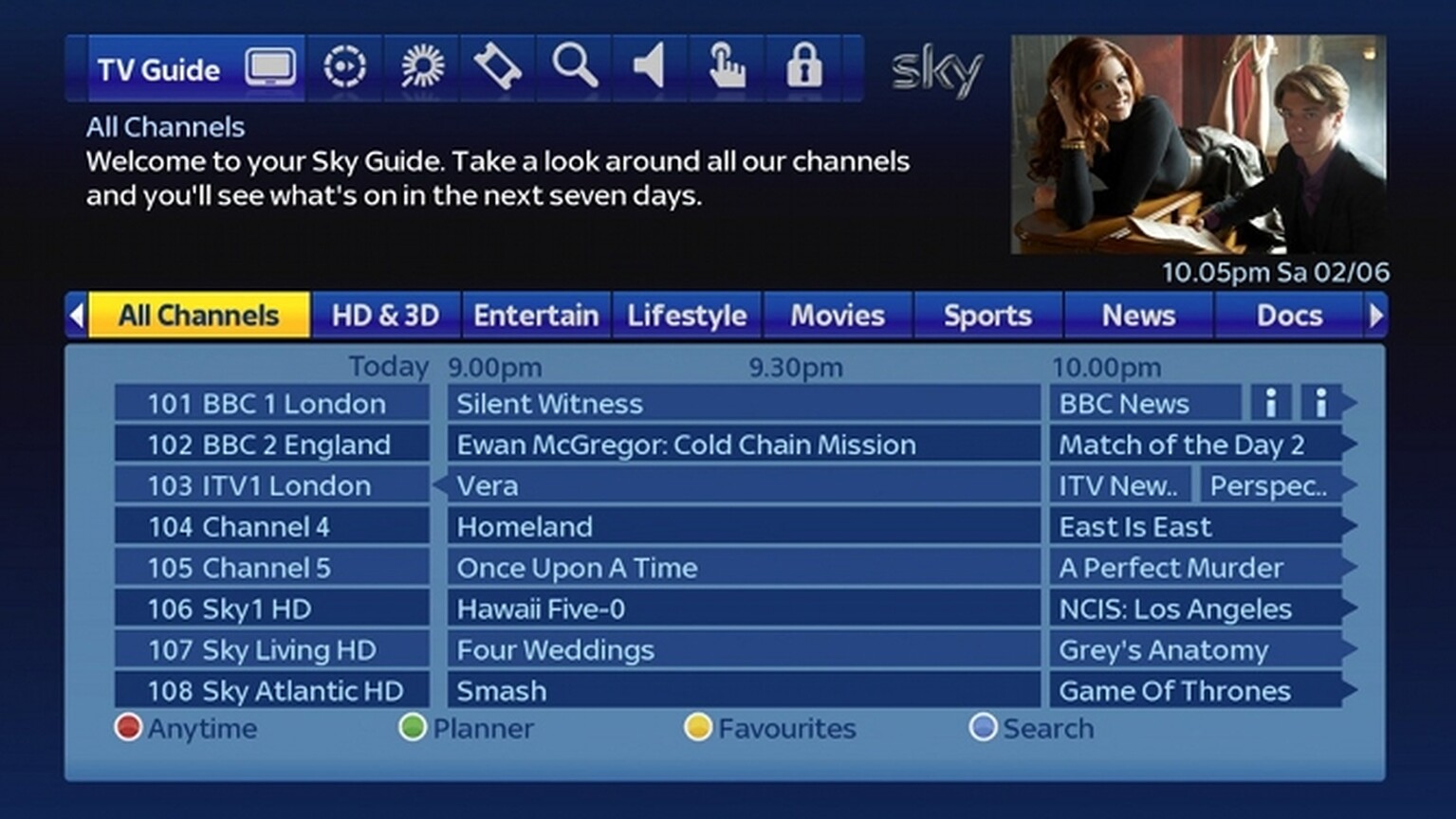 Sky Guide fees row: BBC, ITV, Channel 4 and Channel 5 want free Sky listings