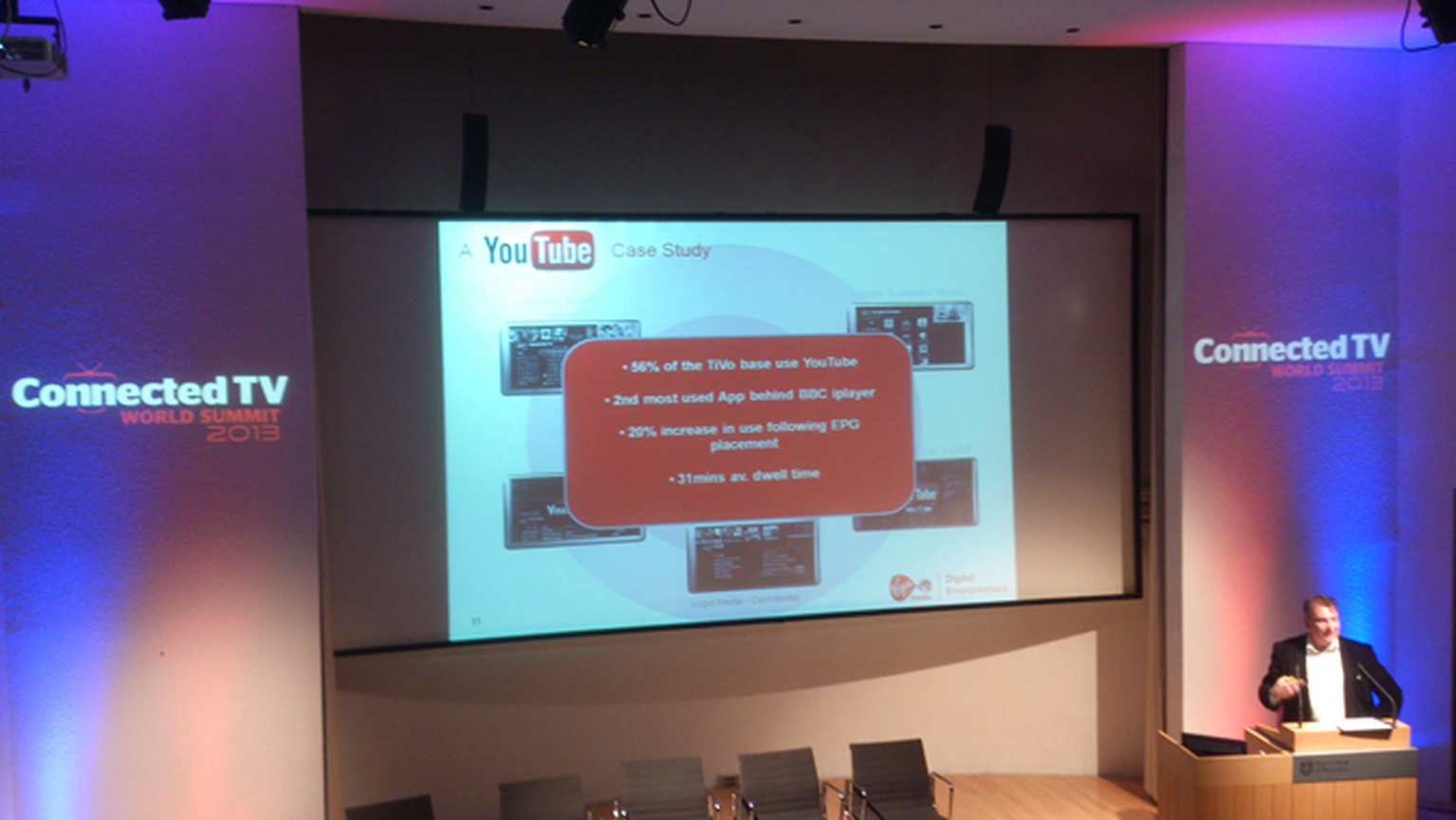 YouTube channel a hit with half of Virgin Media TiVo customers