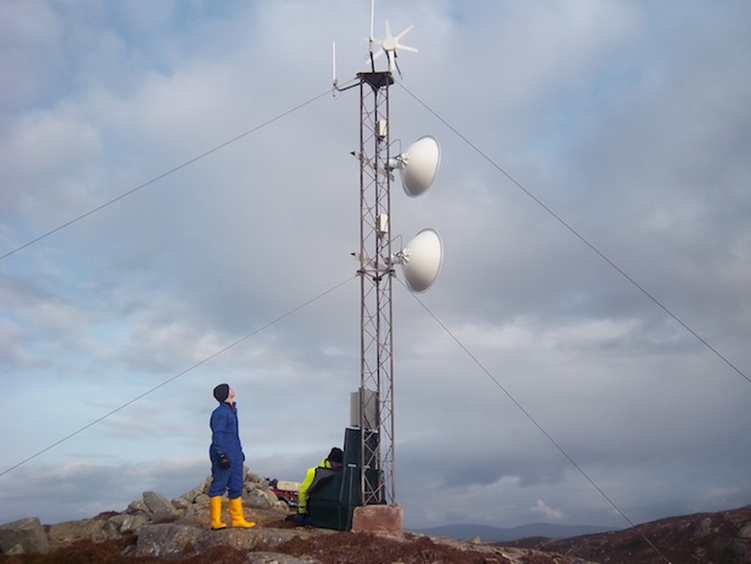 Shetland residents get lottery help for wireless broadband boost