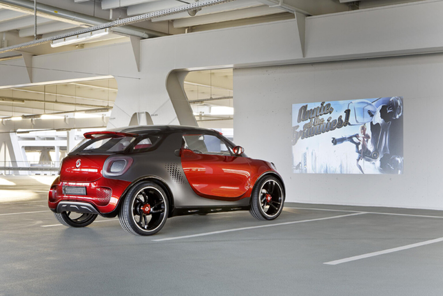 Smart Forstars concept doubles as drive-in cinema