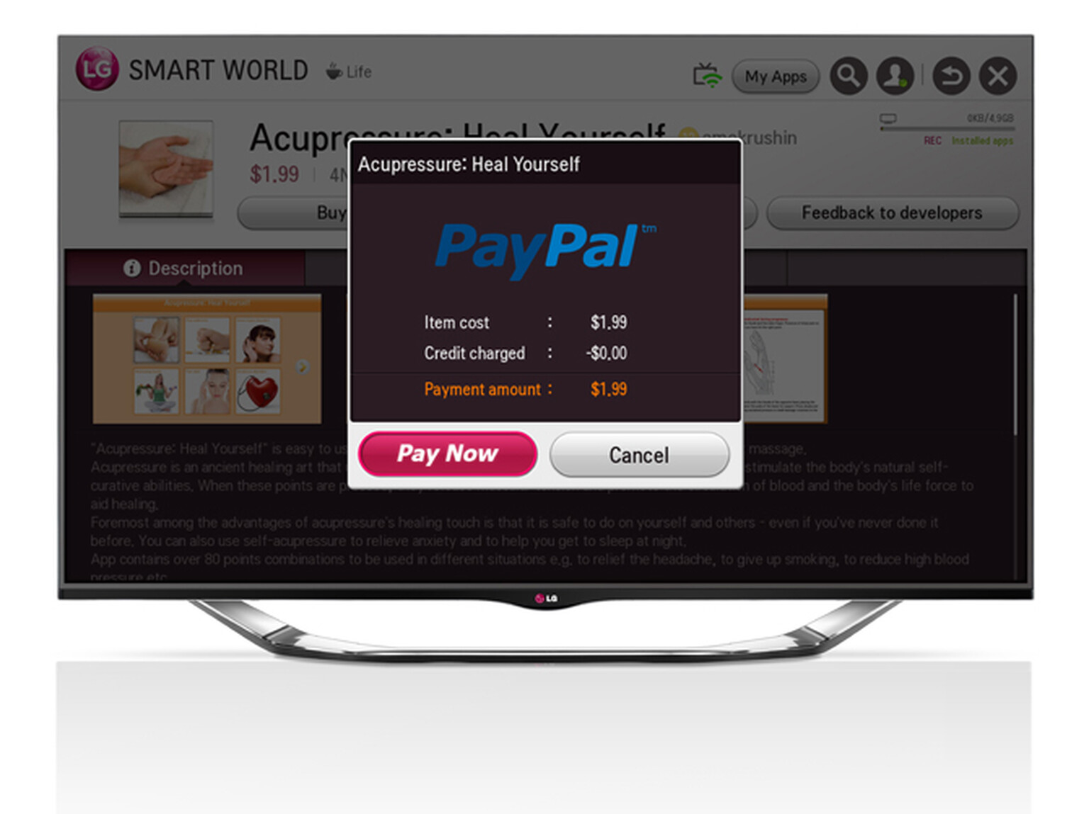 Paypal and LG tie up for simple smart TV payments