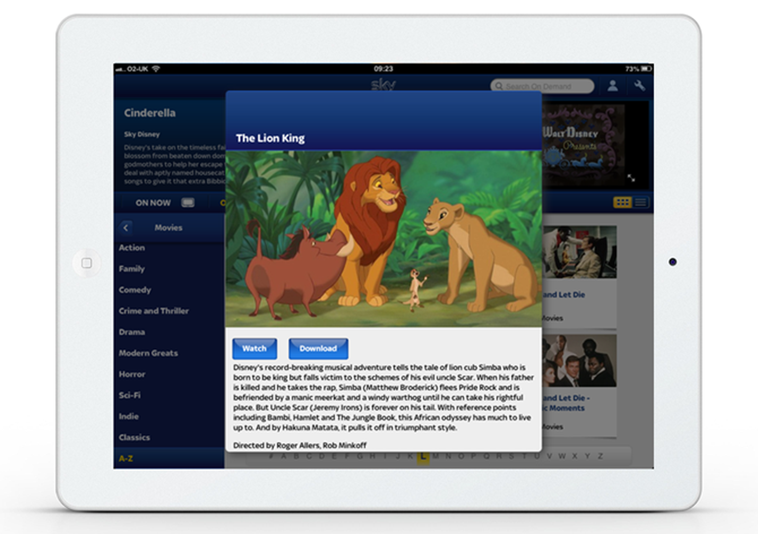 Sky Go gets Disney movies plus Syfy, Star Plus and Universal Channel