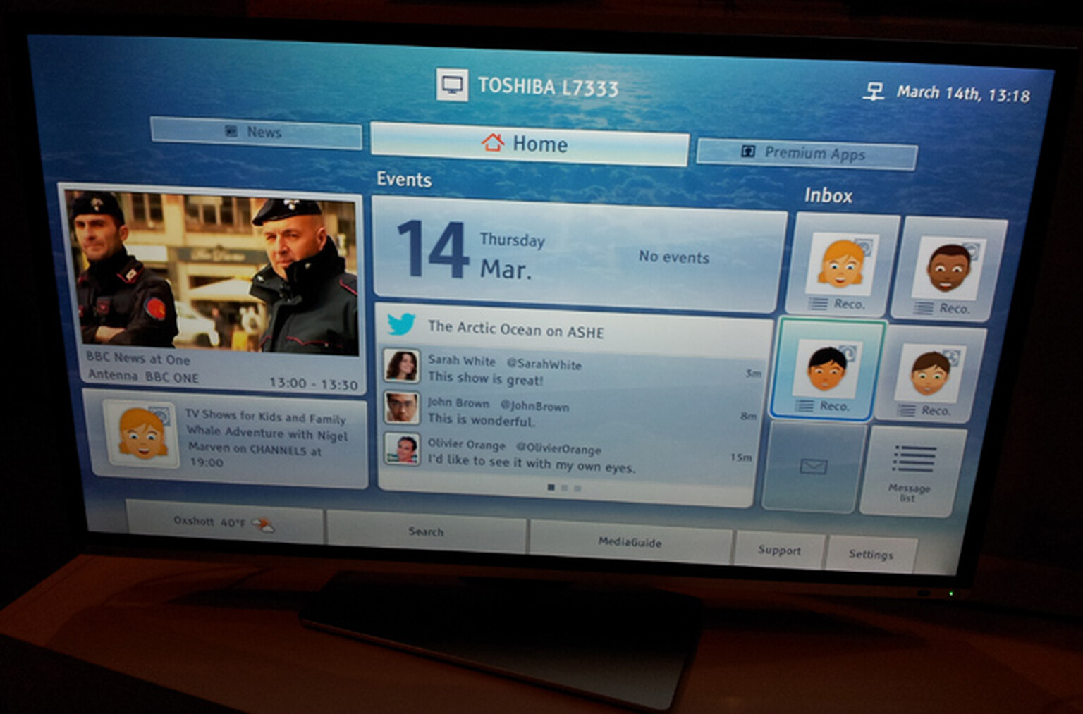 Toshiba Cloud TV promises a personal smart TV experience