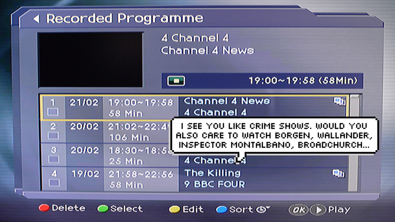 Freeview, BBC and Channel 4 trialling recommended viewing lists